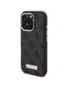 Buy Guess GUHMP16LU4GPRK Apple iPhone 16 Pro hardcase 4G Logo Plate MagSafe black - GUE4130 - {ean13} - Home Screen Store Europe