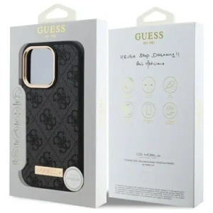 Kup Etui Guess GUHMP16LU4GPRK Apple iPhone 16 Pro hardcase 4G Logo Plate MagSafe černý/black - GUE4130 - {ean13} - Sklep Home Screen