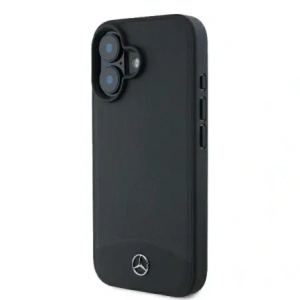 Kup Etui Mercedes MEHMP16S23RBARK Apple iPhone 16 hardcase Textured And Plain Leather MagSafe černý/black - MRS257 - {ean13} - Sklep Home Screen
