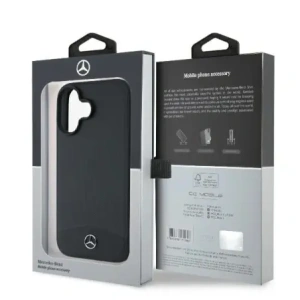 Kup Etui Mercedes MEHMP16S23RBARK Apple iPhone 16 hardcase Textured And Plain Leather MagSafe černý/black - MRS257 - {ean13} - Sklep Home Screen