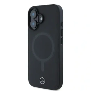 Kup Mercedes MEHMP16S23RCMK Apple iPhone 16 Hartschale Glatt Leder MagSafe schwarz - MRS258 - {ean13} - Sklep Home Screen