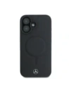 Kup Mercedes MEHMP16S23RCMK Apple iPhone 16 carcasă rigidă din piele netedă Plain Smooth MagSafe neagră - MRS258 - {ean13} - Sklep Home Screen
