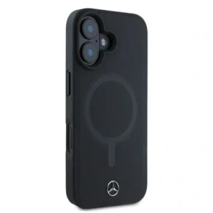 Kup Mercedes MEHMP16S23RCMK Apple iPhone 16 Hartschale Glatt Leder MagSafe schwarz - MRS258 - {ean13} - Sklep Home Screen