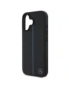 Kup Mercedes MEHMP16S23RURBK Apple iPhone 16 husă din plastic MB Blue Line Leather MagSafe neagră - MRS259 - {ean13} - Sklep Home Screen