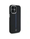 Kup Etui Mercedes MEHMP16S23SUMBK Apple iPhone 16 hardcase silikonová modrá pruhovaná MagSafe černá/black - MRS260 - {ean13} - Sklep Home Screen
