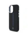 Kup Mercedes MEHMP16S23SUMBK Apple iPhone 16 carcasă din silicon cu dungi albastre MagSafe neagră - MRS260 - {ean13} - Sklep Home Screen