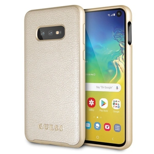 Kup Etui Guess GUHCS10LIGLGO Samsung Galaxy S10e arany/hardver burkolat Irizáló - GUE352GLD - {ean13} - Sklep Home Screen