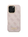 Kup Etui Guess GUHMP16LU4GPRP Apple iPhone 16 Pro hardcase 4G Logo Plate MagSafe růžový/pink - GUE4131 - {ean13} - Sklep Home Screen
