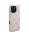 Kup Etui Guess GUHMP16LU4GPRP Apple iPhone 16 Pro hardcase 4G Logo Plate MagSafe růžový/pink - GUE4131 - {ean13} - Sklep Home Screen