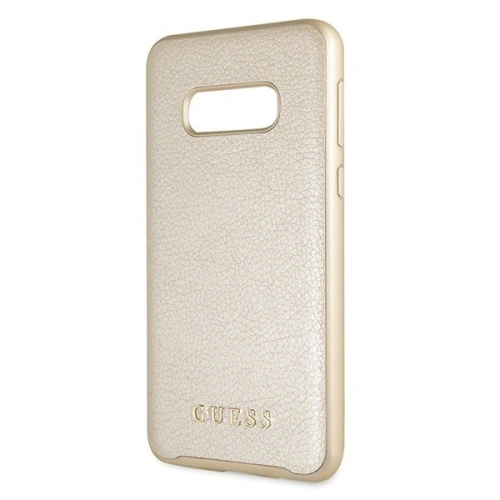Buy Guess GUHCS10LIGLGO S10e G970 gold hard case Iridescent - GUE352GLD - {ean13} - Home Screen Store Europe
