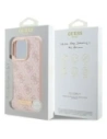 Buy Guess GUHMP16LU4GPRP Apple iPhone 16 Pro hardcase 4G Logo Plate MagSafe pink - GUE4131 - {ean13} - Home Screen Store Europe