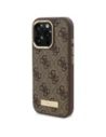 Kup Etui Guess GUHMP16LU4GPRW Apple iPhone 16 Pro hardcase 4G Logo Plate MagSafe hnědý/brown - GUE4132 - {ean13} - Sklep Home Screen