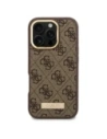 Kup Etui Guess GUHMP16LU4GPRW Apple iPhone 16 Pro hardcase 4G Logo Plate MagSafe hnědý/brown - GUE4132 - {ean13} - Sklep Home Screen