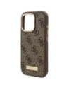 Kup Etui Guess GUHMP16LU4GPRW Apple iPhone 16 Pro hardcase 4G Logo Plate MagSafe hnědý/brown - GUE4132 - {ean13} - Sklep Home Screen