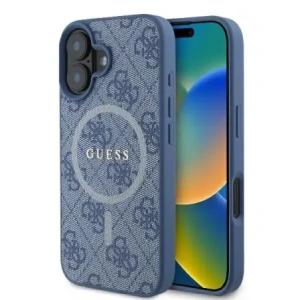 Kup Etui Guess GUHMP16MG4GFRB Apple iPhone 16 Plus hardcase 4G Ring Classic Logo MagSafe modrý/blue - GUE4133 - {ean13} - Sklep Home Screen