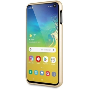 Buy Guess GUHCS10LIGLGO S10e G970 gold hard case Iridescent - GUE352GLD - {ean13} - Home Screen Store Europe