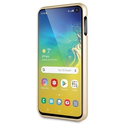 Kup Etui Guess GUHCS10LIGLGO Samsung Galaxy S10e złoty/gold hard case Iridescent - GUE352GLD - {ean13} - Sklep Home Screen