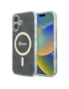 Guess GUHMP16MH4STK Apple iPhone 16 Plus hardcase IML 4G MagSafe black