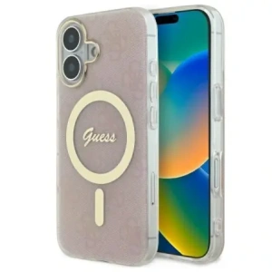 Kup Etui Guess GUHMP16MH4STP Apple iPhone 16 Plus hardcase IML 4G MagSafe růžový/pink - GUE4135 - {ean13} - Sklep Home Screen