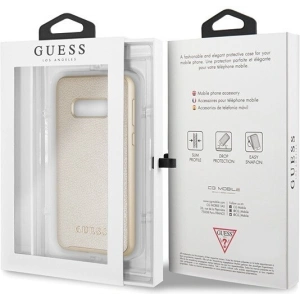 Buy Guess GUHCS10LIGLGO S10e G970 gold hard case Iridescent - GUE352GLD - {ean13} - Home Screen Store Europe