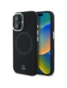 Mercedes MEHMP16S23SUTTK Apple iPhone 16 Hartschale Silikon Tonales Logo MagSafe schwarz