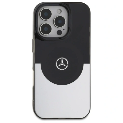 Kup Etui Mercedes MEHMP16X23HBIGK Apple iPhone 16 Pro Max hardcase Double Layer BiColor MagSafe černý stříbrný/black silver - MRS262 - {ean13} - Sklep Home Screen