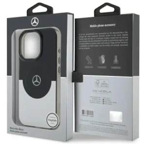 Kup Etui Mercedes MEHMP16X23HBIGK Apple iPhone 16 Pro Max hardcase Double Layer BiColor MagSafe černý stříbrný/black silver - MRS262 - {ean13} - Sklep Home Screen