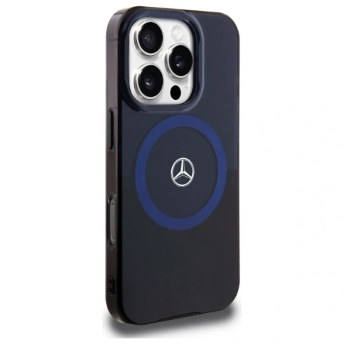 Kup Mercedes MEHMP16X23HBIKV Apple iPhone 16 Pro Max husă MB Double Layer BiColor MagSafe negru albastru - MRS263 - {ean13} - Sklep Home Screen
