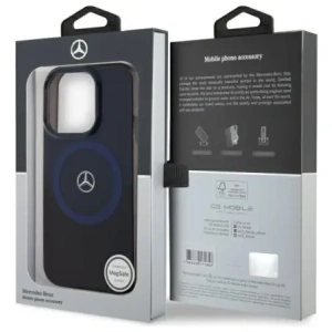 Kup Etui Mercedes MEHMP16X23HBIKV Apple iPhone 16 Pro Max hardcase MB Double Layer BiColor MagSafe černý modrý/black blue - MRS263 - {ean13} - Sklep Home Screen