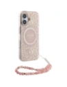 Kup Etui Guess GUHMP16MHCPOFPP Apple iPhone 16 Plus hardcase IML Flowers Allover Electro With Pearl Strap MagSafe růžový/pink - GUE4136 - {ean13} - Sklep Home Screen