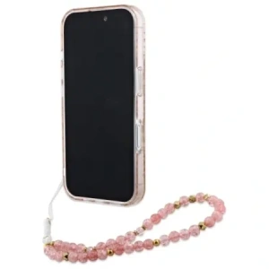 Kup Guess GUHMP16MHCPOFPP Apple iPhone 16 Plus husă rigida IML Flori Allover Electro cu curea din perlă MagSafe roz - GUE4136 - {ean13} - Sklep Home Screen