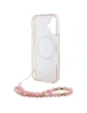 Kup Etui Guess GUHMP16MHCPOFPP Apple iPhone 16 Plus hardcase IML Flowers Allover Electro With Pearl Strap MagSafe růžový/pink - GUE4136 - {ean13} - Sklep Home Screen