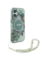 Kup Etui Guess GUHMP16MHFWBRCESN Apple iPhone 16 Plus hardcase IML Flowers With Pearl Strap MagSafe zelený/green - GUE4137 - {ean13} - Sklep Home Screen