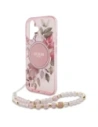 Kup Etui Guess GUHMP16MHFWBRCESP Apple iPhone 16 Plus hardcase IML Flowers With Pearl Strap MagSafe růžový/pink - GUE4138 - {ean13} - Sklep Home Screen