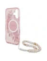 Kup Etui Guess GUHMP16MHFWBRCESP Apple iPhone 16 Plus hardcase IML Flowers With Pearl Strap MagSafe růžový/pink - GUE4138 - {ean13} - Sklep Home Screen