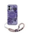 Kup Etui Guess GUHMP16MHFWBRCESU Apple iPhone 16 Plus hardcase IML Flowers With Pearl Strap MagSafe fialové/purple - GUE4139 - {ean13} - Sklep Home Screen