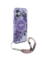 Kup Etui Guess GUHMP16MHFWBRCESU Apple iPhone 16 Plus hardcase IML Flowers With Pearl Strap MagSafe fialové/purple - GUE4139 - {ean13} - Sklep Home Screen