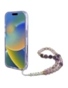 Kup Etui Guess GUHMP16MHFWBRCESU Apple iPhone 16 Plus hardcase IML Flowers With Pearl Strap MagSafe fialové/purple - GUE4139 - {ean13} - Sklep Home Screen