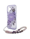 Kup Etui Guess GUHMP16MHFWBRCESU Apple iPhone 16 Plus hardcase IML Flowers With Pearl Strap MagSafe fialové/purple - GUE4139 - {ean13} - Sklep Home Screen