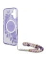 Kup Etui Guess GUHMP16MHFWBRCESU Apple iPhone 16 Plus hardcase IML Flowers With Pearl Strap MagSafe fialové/purple - GUE4139 - {ean13} - Sklep Home Screen