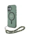Kup Etui Guess GUHMP16MHGCRELSA Apple iPhone 16 Plus hardcase IML Glitter s perlovým popruhem MagSafe zelený/green - GUE4140 - {ean13} - Sklep Home Screen