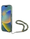 Kup Etui Guess GUHMP16MHGCRELSA Apple iPhone 16 Plus hardcase IML Glitter s perlovým popruhem MagSafe zelený/green - GUE4140 - {ean13} - Sklep Home Screen