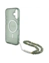 Kup Etui Guess GUHMP16MHGCRELSA Apple iPhone 16 Plus hardcase IML Glitter s perlovým popruhem MagSafe zelený/green - GUE4140 - {ean13} - Sklep Home Screen