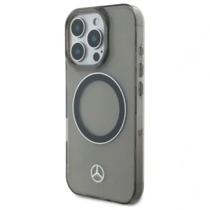 Kup Mercedes MEHMP16X23HUOSK Apple iPhone 16 Pro Max carcasă dură Silver Ring MagSafe negru - MRS266 - {ean13} - Sklep Home Screen