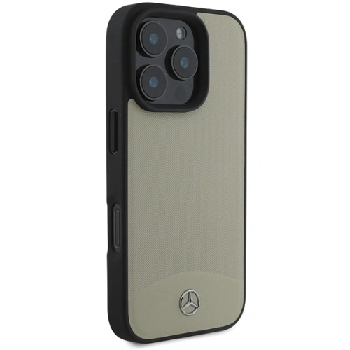 Kup Etui Mercedes MEHMP16X23RBARE Apple iPhone 16 Pro Max hardcase MB Textured and Plain Leather MagSafe beżowy/beige - MRS267 - {ean13} - Sklep Home Screen