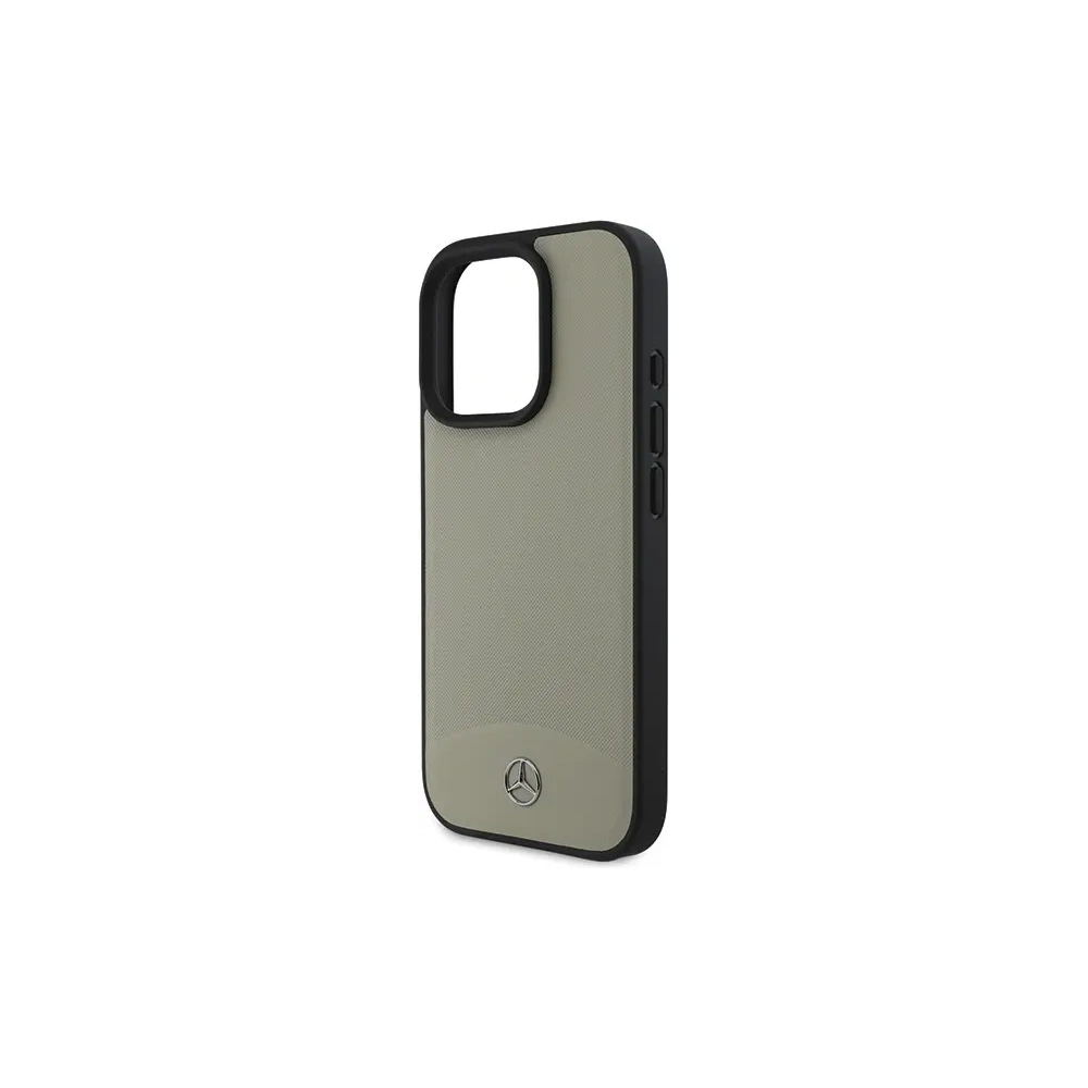 Etui Mercedes MEHMP16X23RBARE Apple iPhone 16 Pro Max hardcase MB Textured and Plain Leather MagSafe beżowy/beige
