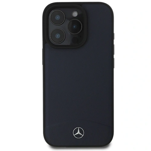 Kup Mercedes MEHMP16X23RBARV Apple iPhone 16 Pro Max keménytok Texturált és Simább Bőr MagSafe sötétkék - MRS270 - {ean13} - Sklep Home Screen
