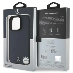 Kup Etui Mercedes MEHMP16X23RBARV Apple iPhone 16 Pro Max hardcase Textured And Plain Leather MagSafe granátový/navy - MRS270 - {ean13} - Sklep Home Screen