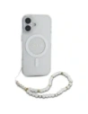 Kup Etui Guess GUHMP16MHGCRELST Apple iPhone 16 Plus hardcase IML Glitter With Pearl Strap MagSafe przeźroczysty/transparent - GUE4141 - {ean13} - Sklep Home Screen