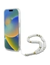 Kup Etui Guess GUHMP16MHGCRELST Apple iPhone 16 Plus hardcase IML Glitter s perlovým popruhem MagSafe průhledný/transparentní - GUE4141 - {ean13} - Sklep Home Screen